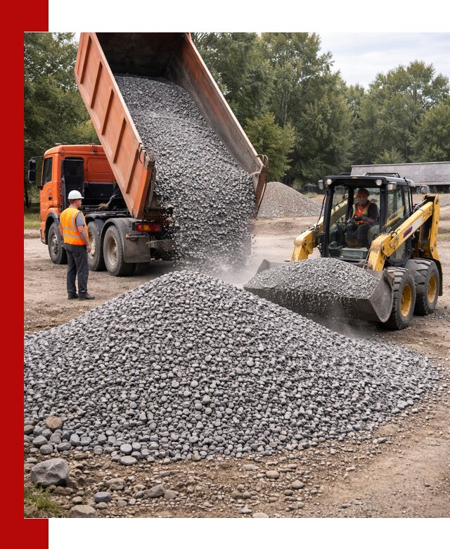 Купить гранитный щебень фракции 5–10 в Тюмени с доставкой