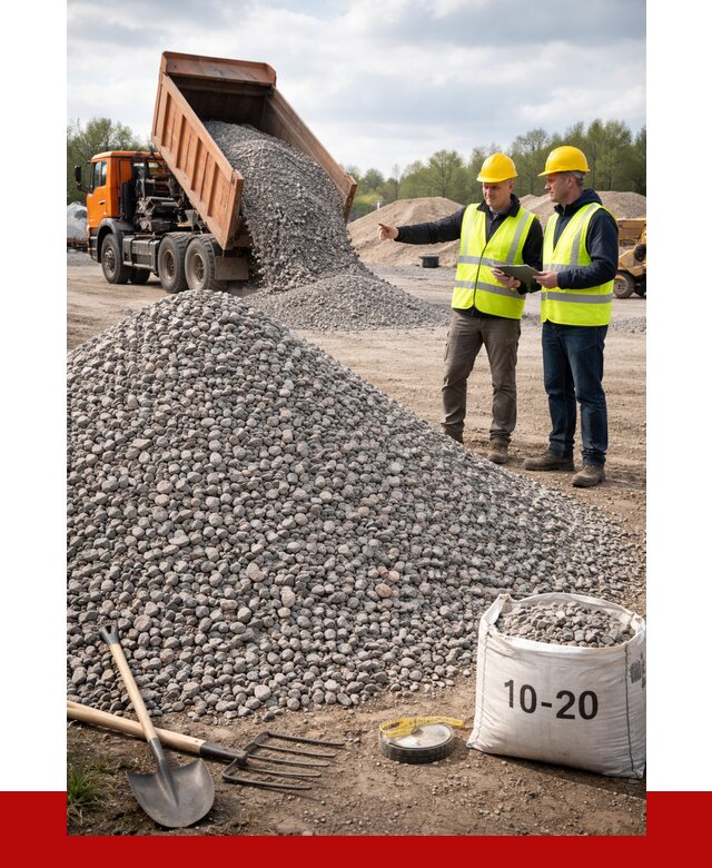 Гранитный щебень фракция 10-20 в Тюмени от 4287 руб.|ПРОНЕРУДТюм