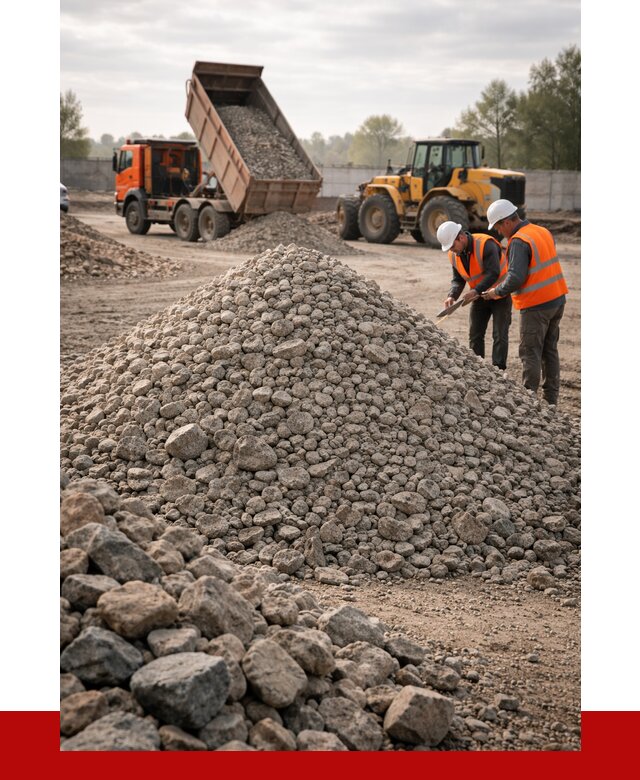 Гранитный щебень фракция 40-70 в Тюмени от 2552 руб ПРОНЕРУДТюм