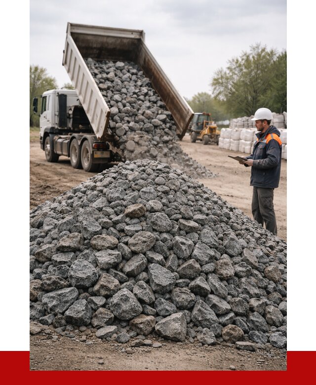 Гранитный щебень фракция 100-200 в Тюмени от 4287 р. ПРОНЕРУДТюм