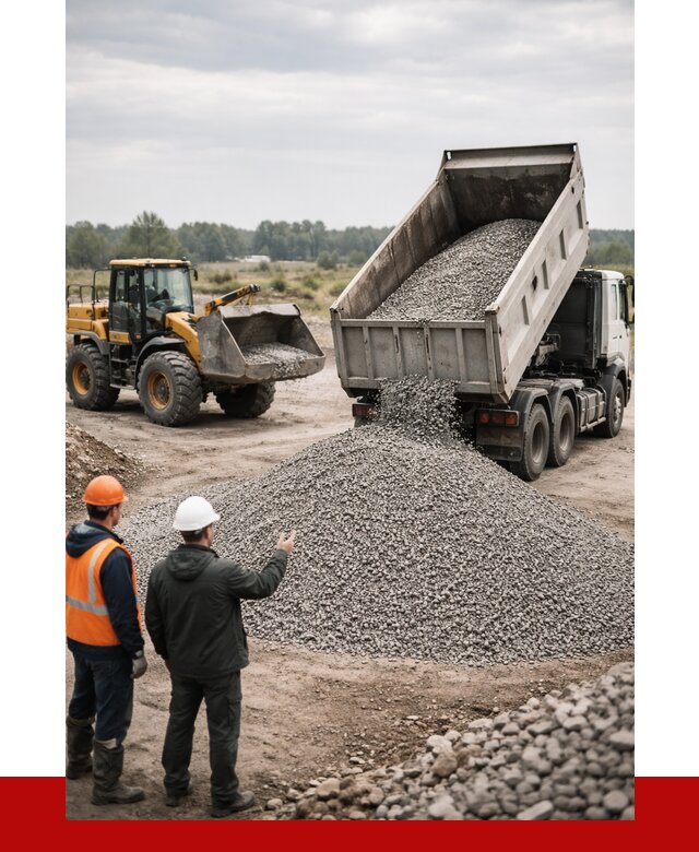 гравийный щебень фракция 3-10 в Тюмени от 3266 р. ПРОНЕРУДТюм