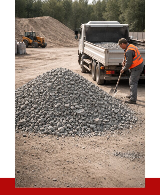 Гравийный щебень фракция 5-10 в Тюмени от 2246 р. | ПРОНЕРУДТюм