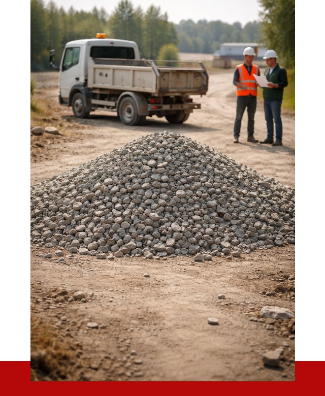 Гравийный щебень фракция 20-40 в Тюмени от 1225 р. | ПРОНЕРУДТюм