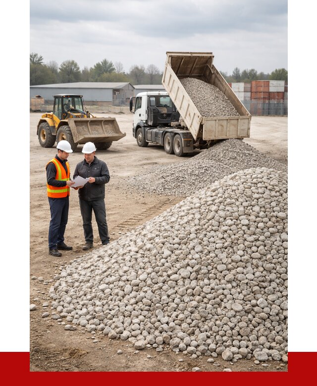 Известняковый щебень в Тюмени от 1429 р. доставка | ПРОНЕРУДТюм