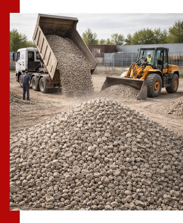 Доломитовый щебень фракции 20–41 с доставкой в Тюмени