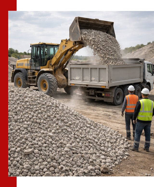 Доломитовый щебень фракция 40–71 доставка и продажа в Тюмени