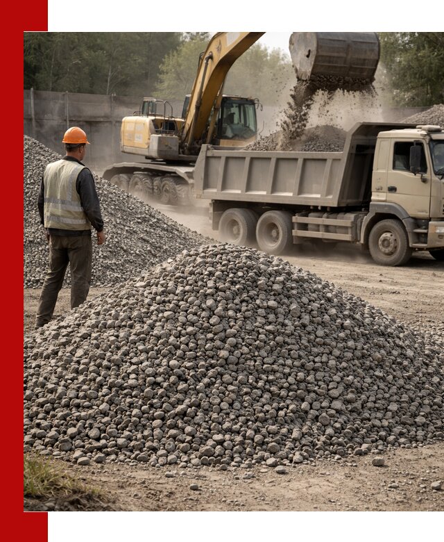 Шлаковый щебень фракция 5-20 с доставкой в Тюмени