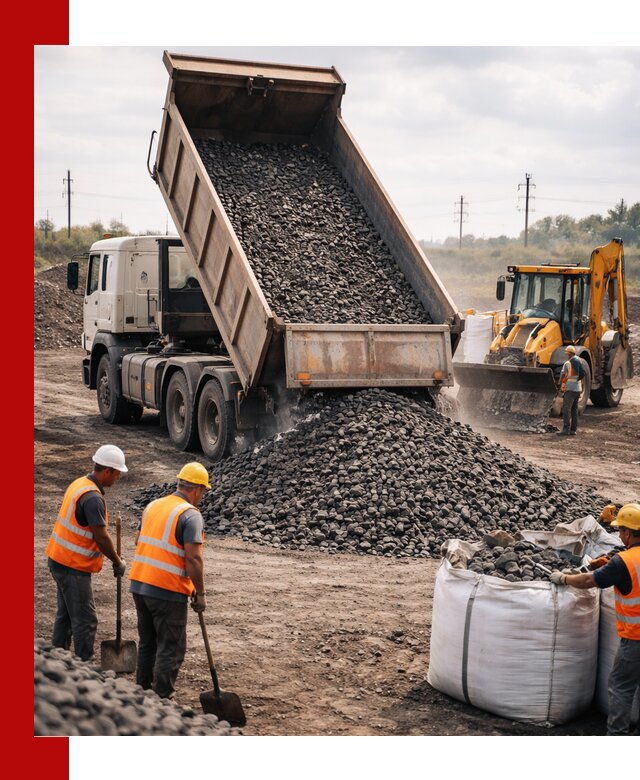 Шлаковый щебень фракция 40-70 с доставкой в Тюмени