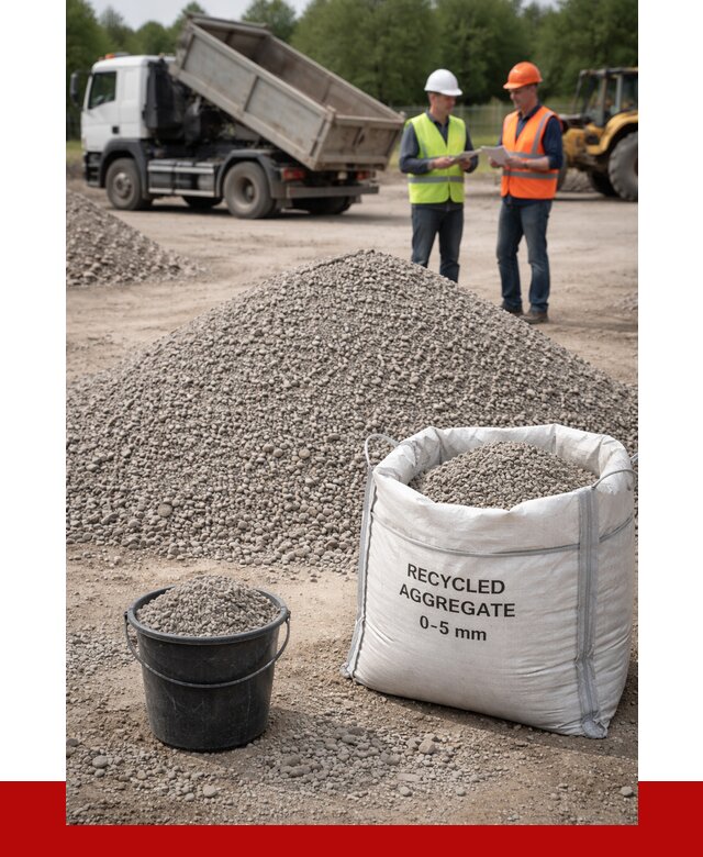 Вторичный щебень фракция 0-5 в Тюмени от 1633 р. ПРОНЕРУДТюм