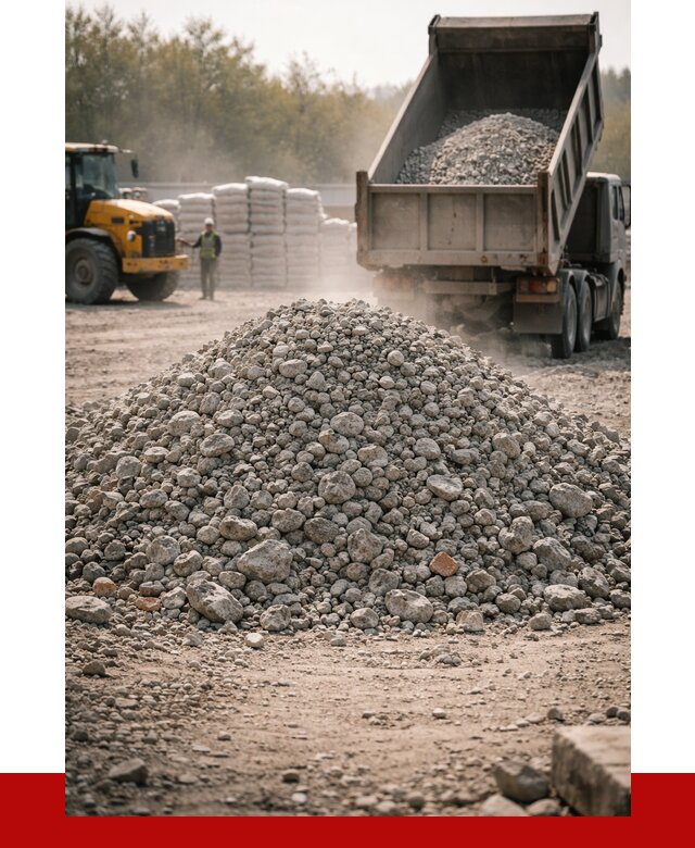 Вторичный щебень фракция 70-150 в Тюмени от 1429 р. | ПРОНЕРУДТюм