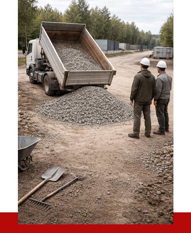 Бетонный щебень фракция 5-20 в Тюмени от 3266 р., ПРОНЕРУДТюм