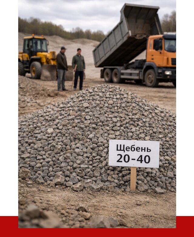 Бетонный щебень фракция 20-40 в Тюмени от 2501 р. | ПРОНЕРУДТюм