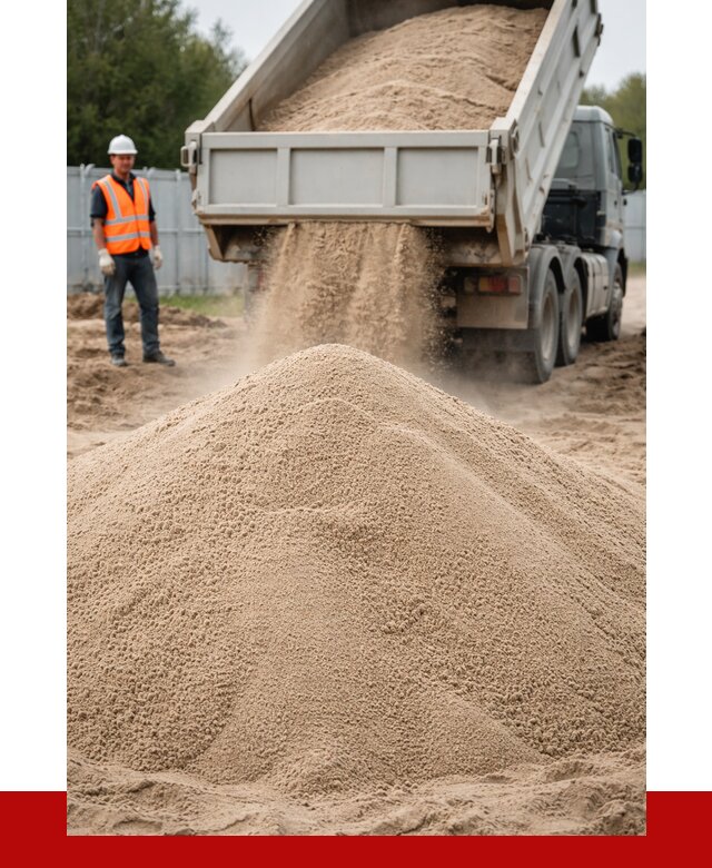 Купить сеяный песок с доставкой в Тюмени от 2246 р ПРОНЕРУДТюм