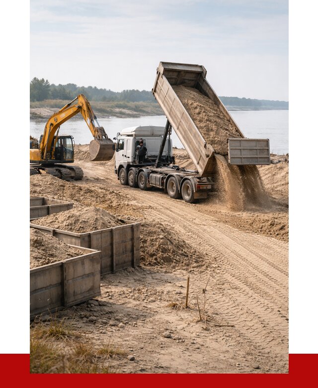 Купить намывной песок в Тюмени от 1531 р., ПРОНЕРУДТюм