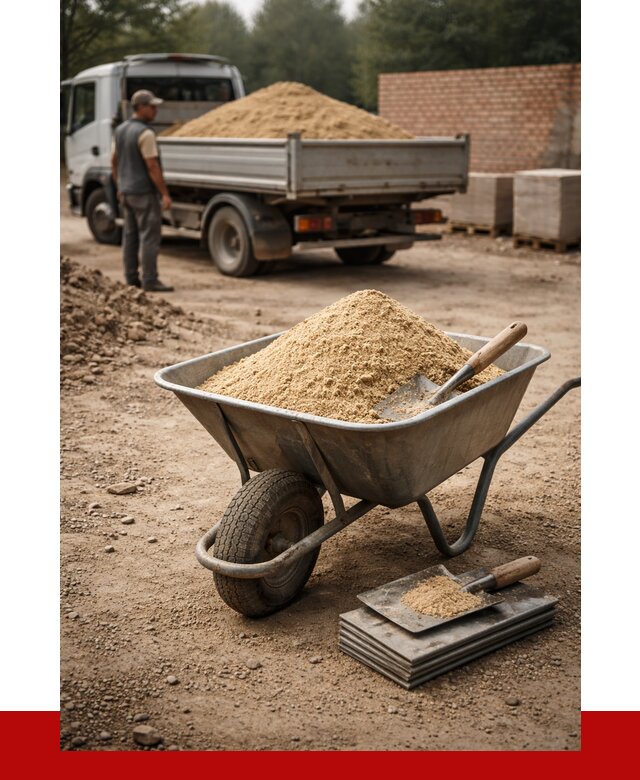 Песок для кладки в Тюмени с доставкой от 2246 р. | ПРОНЕРУДТюм