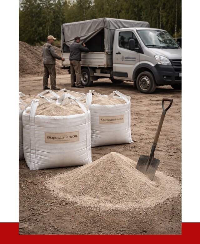 Кварцевый песок для пескоструя в Тюмени от 4593 р. | ПРОНЕРУДТюм