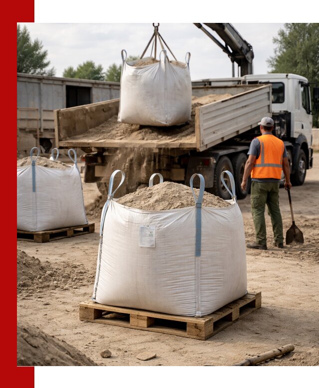 Доставка песка в биг бег в Тюмени быстро и без лишних хлопот