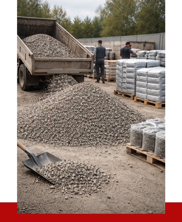 Гравий фракция 5-20 в Тюмени купить от 2348 р. ПРОНЕРУДТюм