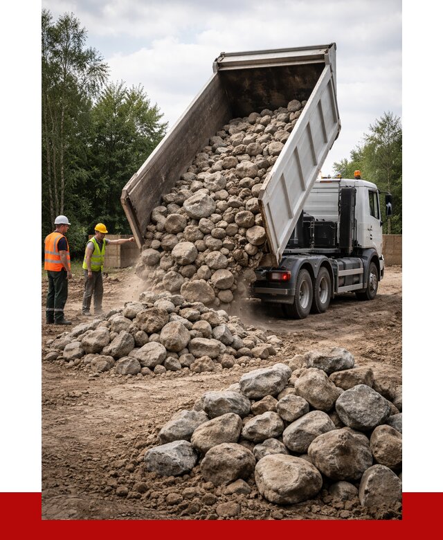 Купить булыжник в Тюмени с доставкой от 4593 р. за куб | ПРОНЕРУДТюм