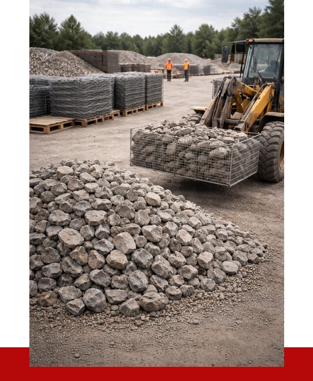 Камень для габионов фракция 70-150 в Тюмени от 4287 р. | ПРОНЕРУДТюм