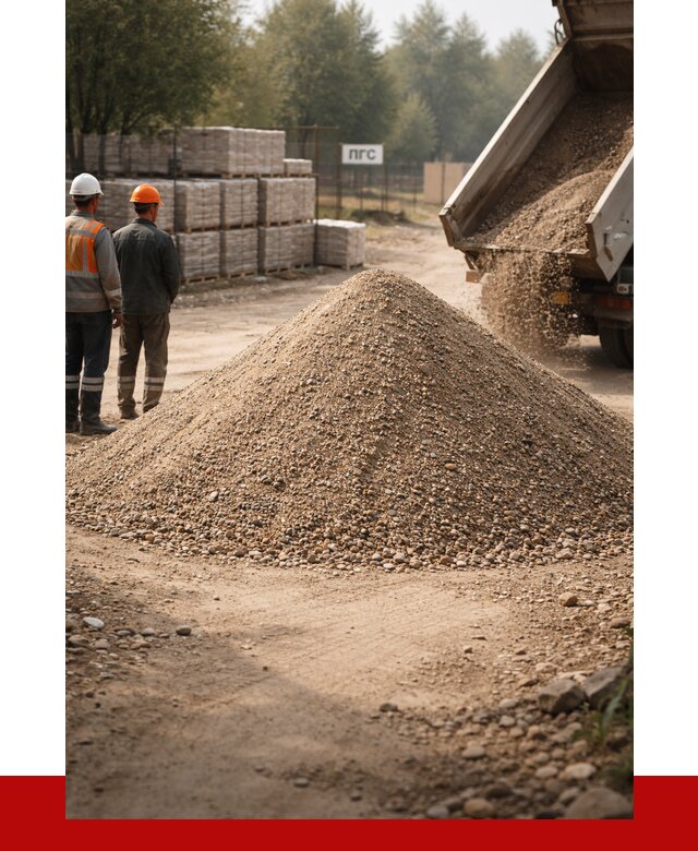 ПГС С1 с доставкой в Тюмени от 2858 р. за куб | ПРОНЕРУДТюм