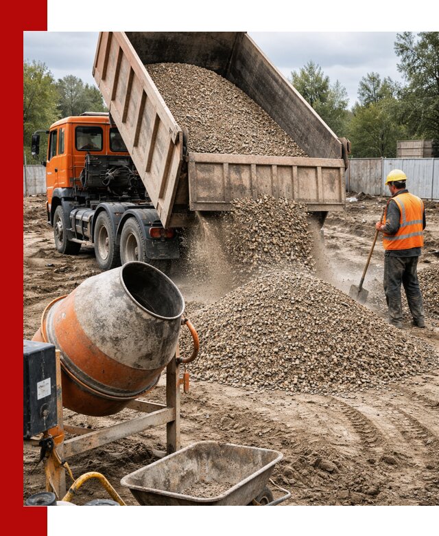 Опгс для бетона с доставкой самосвалом в Тюмени от производителя