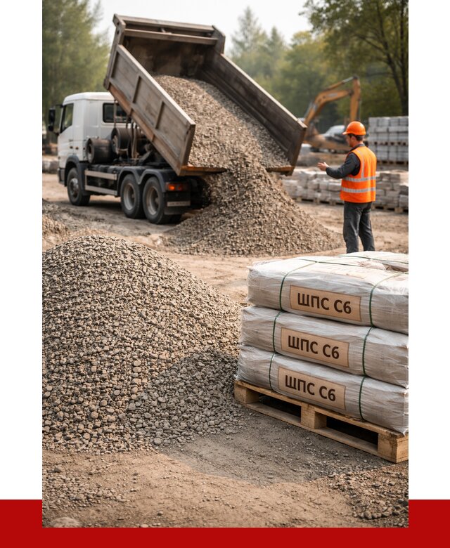 ЩПС С6 в Тюмени с доставкой от 2246 р. за куб | ПРОНЕРУДТюм