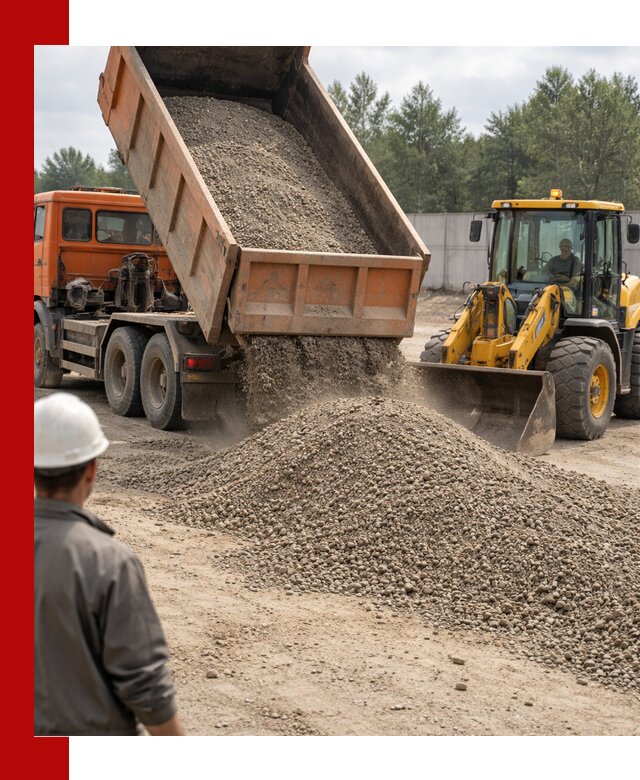 Доставка щпс С8 самосвалами в Тюмени от производителя