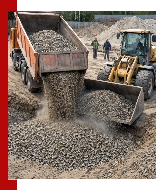 Доставка щпс С9 самосвалами по выгодным тарифам в Тюмени