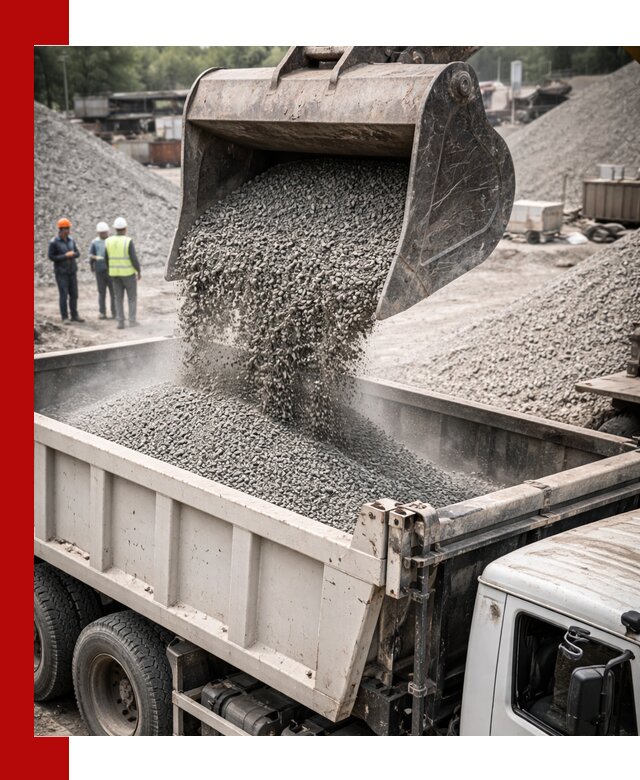 Отсев и крошка для строительства и дорожных работ в Тюмени