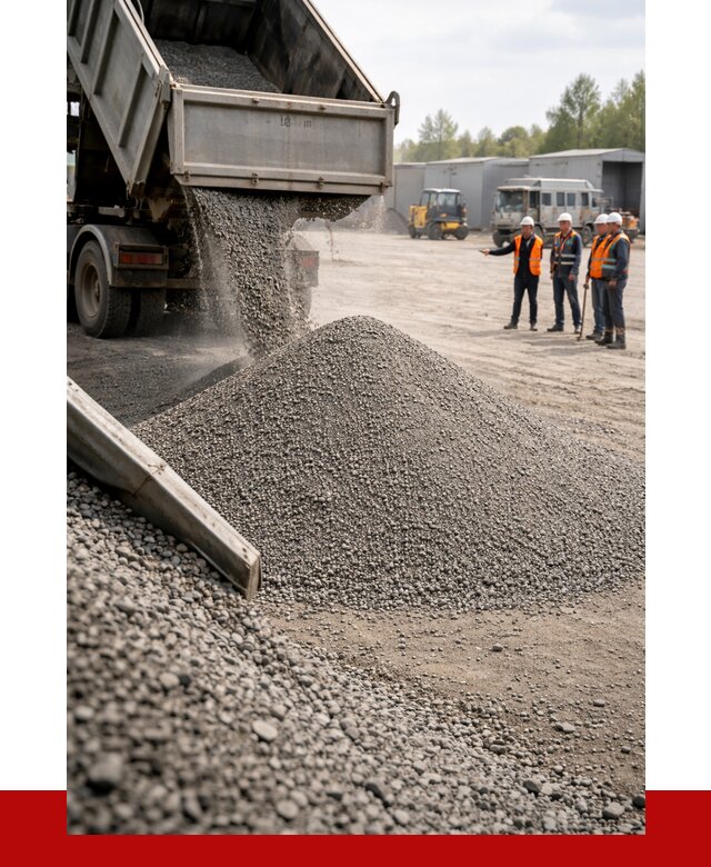 Гравийный отсев 0-5 в Тюмени от 1225 р. с доставкой | ПРОНЕРУДТюм