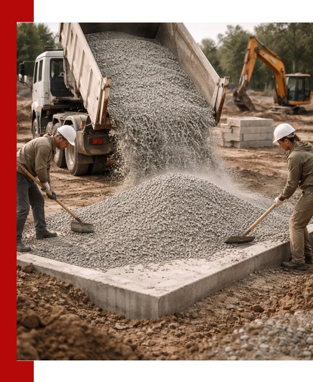 Доставка и продажа отсева для бетона в Тюмени