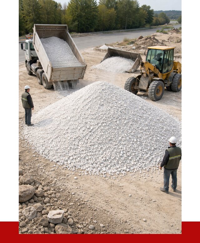 Белая мраморная крошка в Тюмени от 4287 р. с доставкой | ПРОНЕРУДТюм