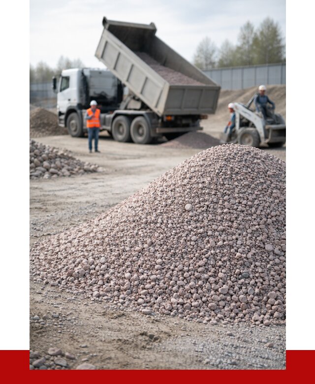 Крошка розовый гранит в Тюмени с доставкой от 4695 р. | ПРОНЕРУДТюм