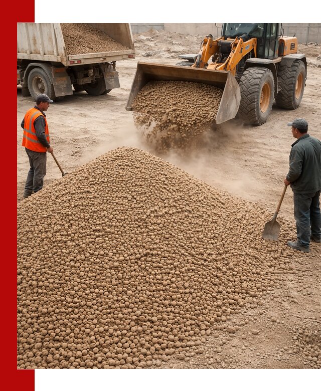 Керамзит фракция 10-20 с доставкой в Тюмени