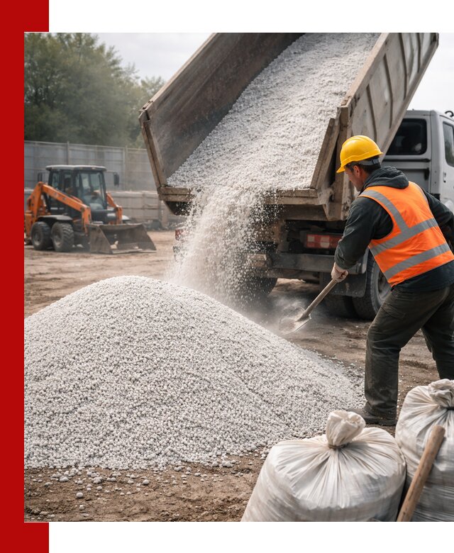 Доставка перлита вспученного в Тюмени оптом и в розницу
