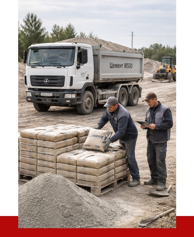 Купить цемент м500 с доставкой в Тюмени от 5308 р. | ПРОНЕРУДТюм