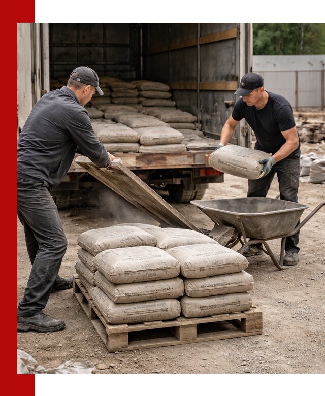 Пескобетон М300 с доставкой в Тюмени по выгодной цене