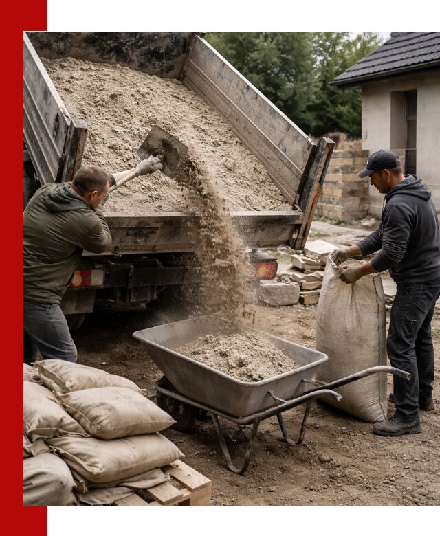 Качественная сухая смесь для кладки с доставкой в Тюмени