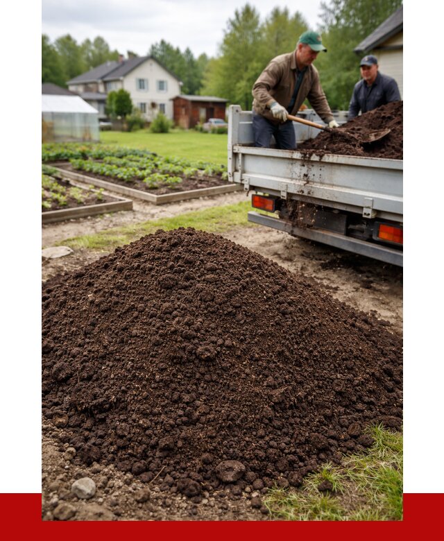 Плодородный грунт в Тюмени с доставкой от 4287 р. | ПРОНЕРУДТюм