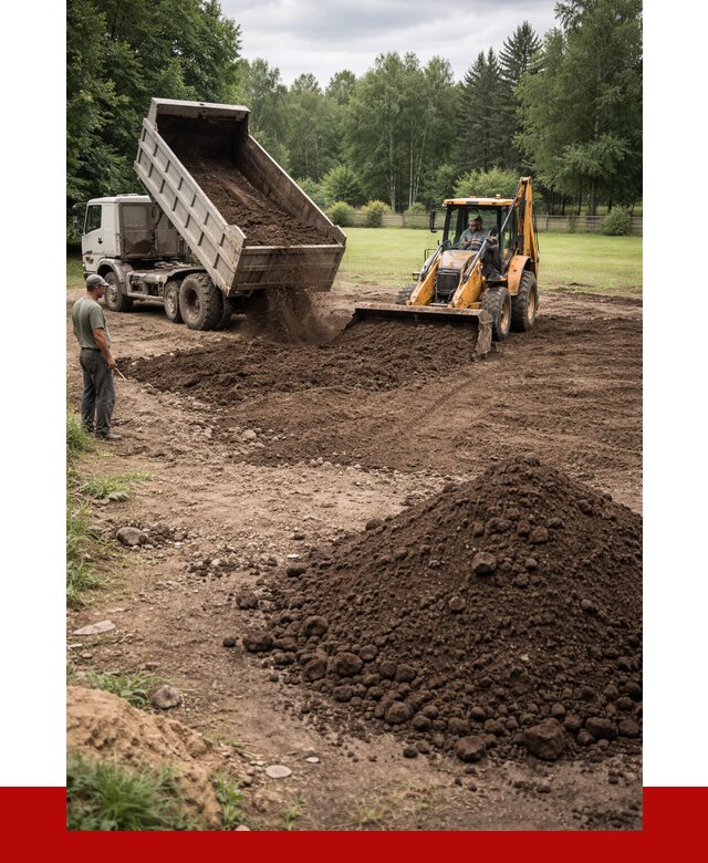 Грунт для выравнивания участка в Тюмени от 1225 р. | ПРОНЕРУДТюм