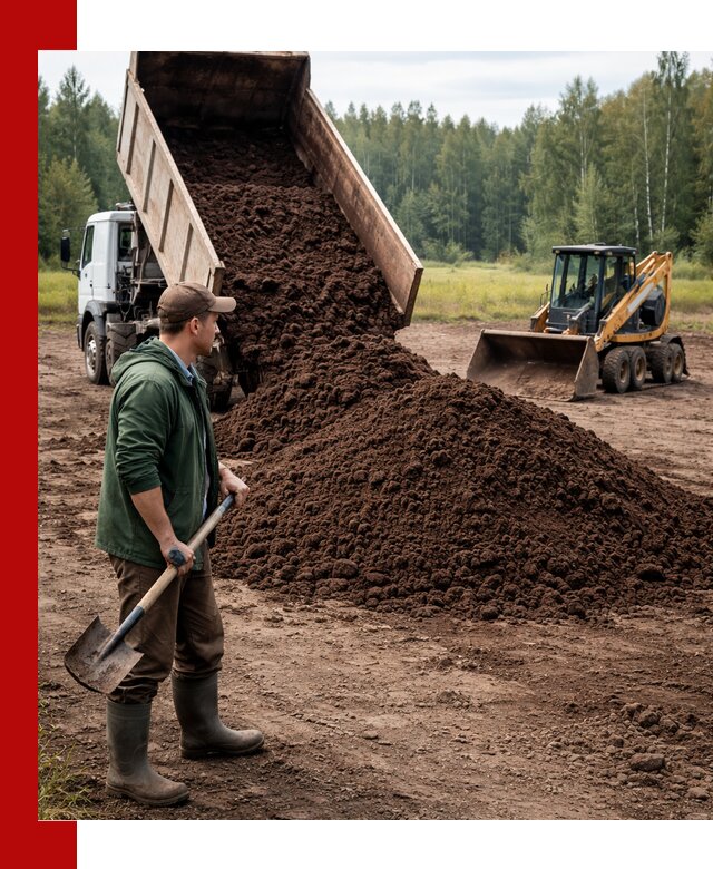 Купить верховой торф с доставкой в Тюмени для садоводства и растений