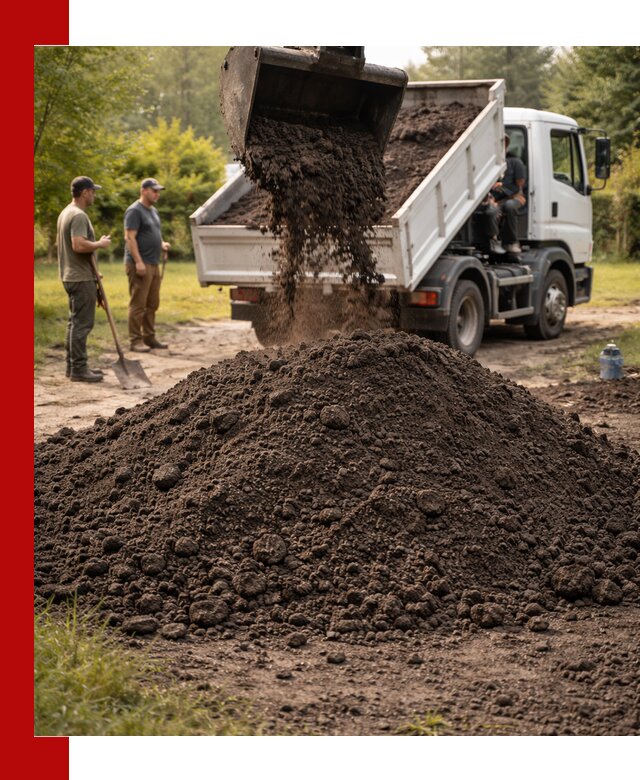 Доставка и продажа чернозема в Тюмени оптом и в розницу