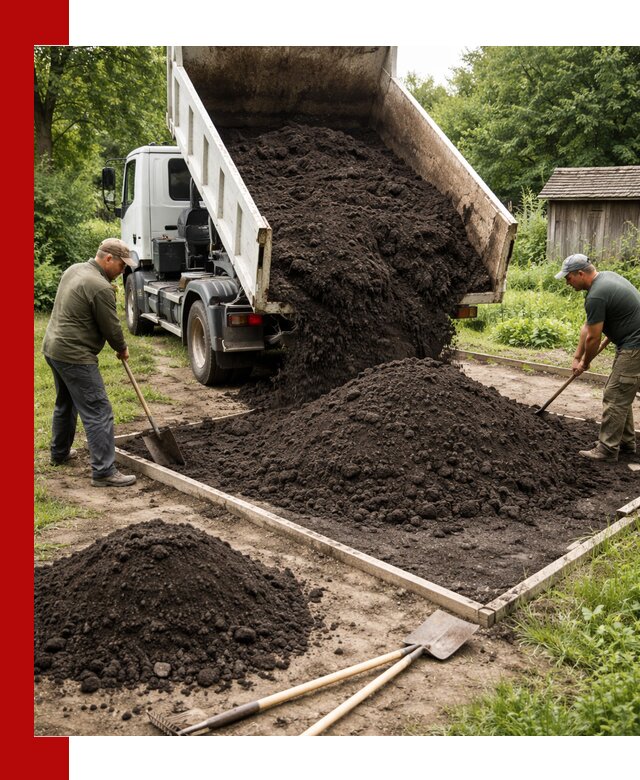 Купить чистый чернозем для огорода с доставкой в Тюмени