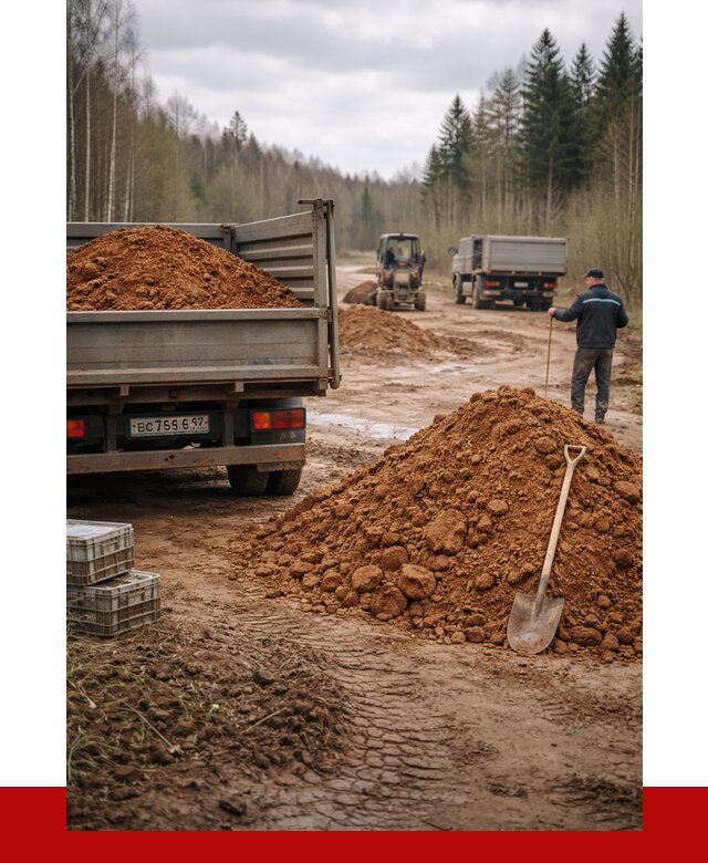 Глина и суглинки в Тюмени от 4593 р. за куб | ПРОНЕРУДТюм