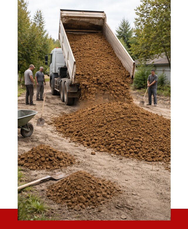 Купить суглинок с доставкой в Тюмени от 2552 р. за куб | ПРОНЕРУДТюм