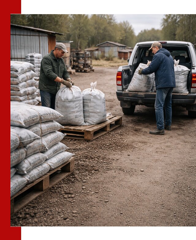 Купить конский навоз в мешках с доставкой в Тюмени