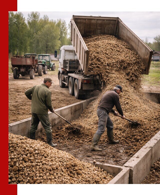 Куриный помет с доставкой в Тюмени оптом и в розницу