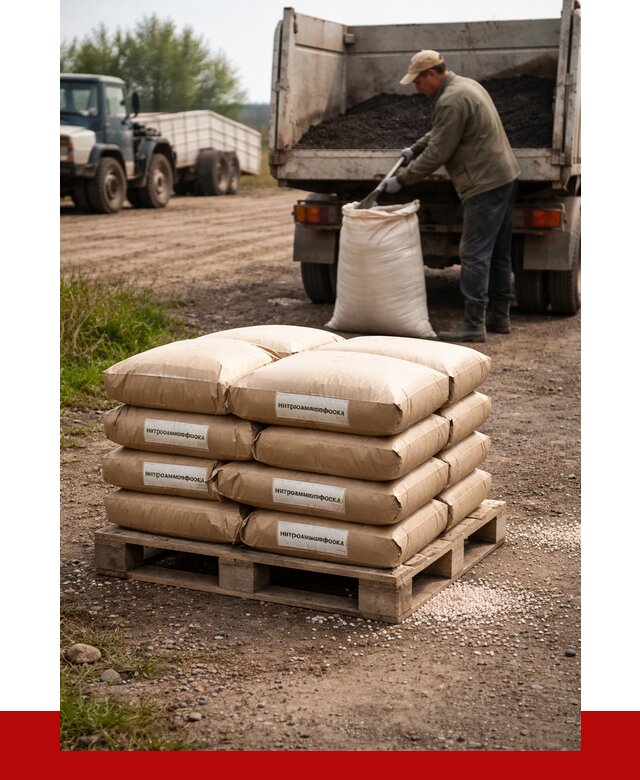 Купить нитроаммофоска в Тюмени от 4287 р. за куб | ПРОНЕРУДТюм