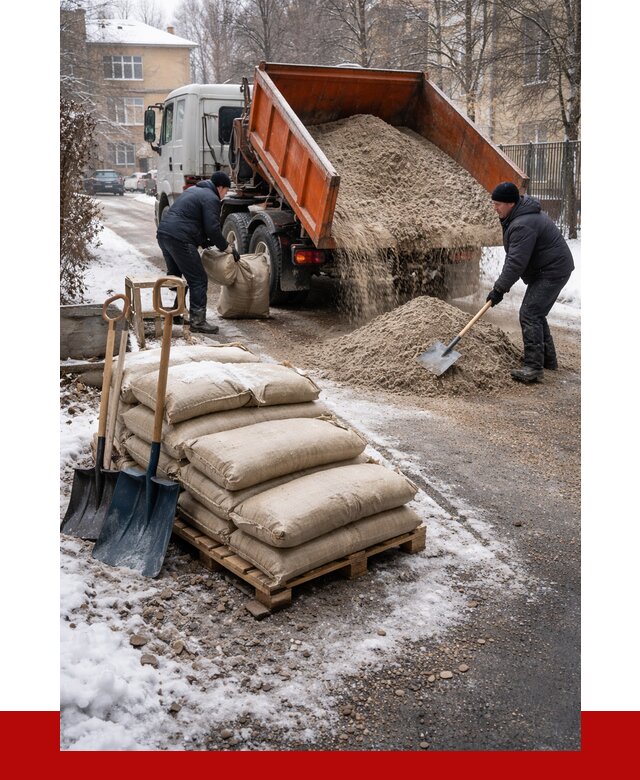 Противогололедные материалы оптом в Тюмени от 4287 р. | ПРОНЕРУДТюм
